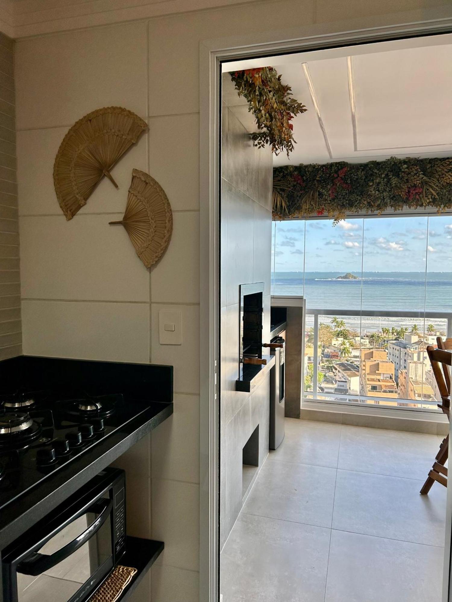 Apt Enseada Vista Mar Guarujá Zewnętrze zdjęcie