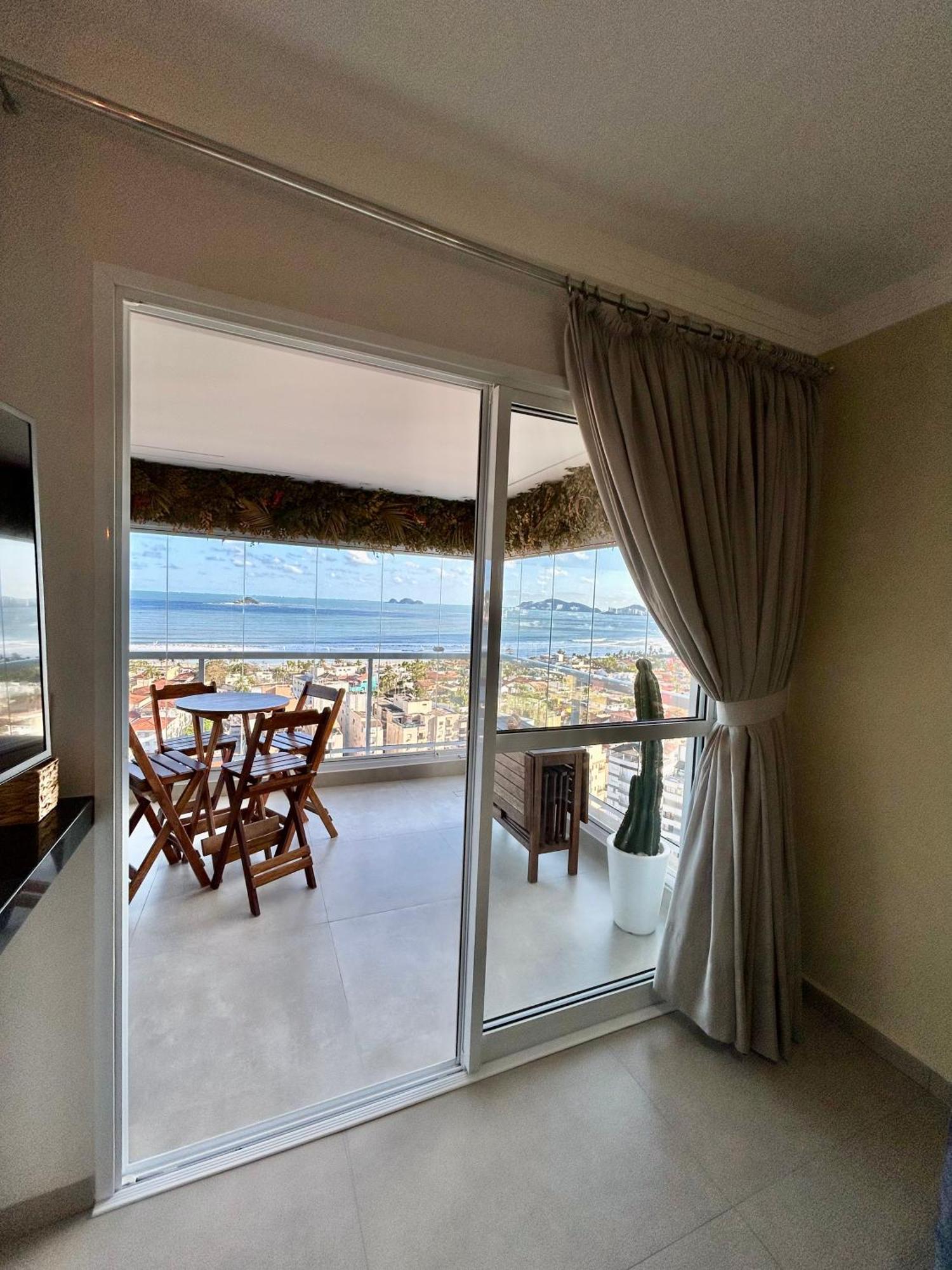 Apt Enseada Vista Mar Guarujá Zewnętrze zdjęcie